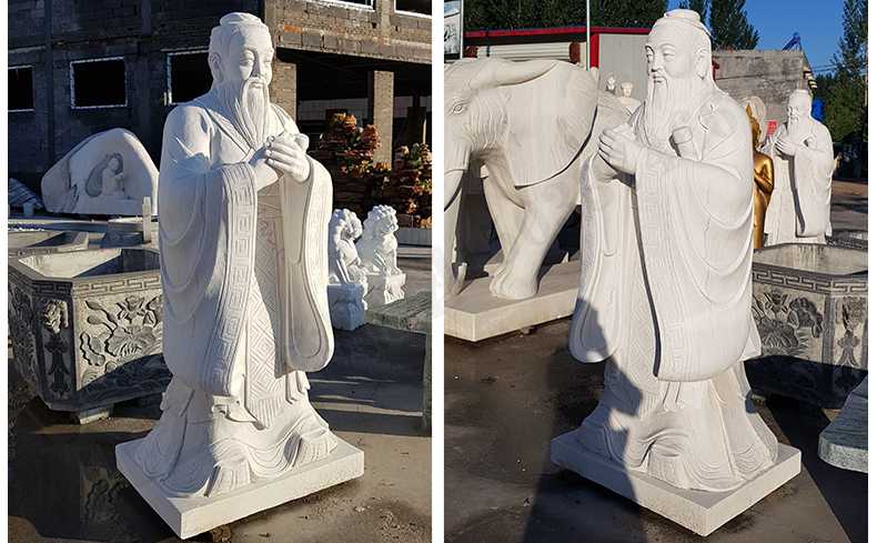 校園孔子像，學(xué)?？鬃拥裣?，孔子景觀雕塑