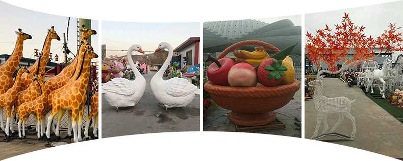 仿真景觀擺件，卡通景觀雕塑