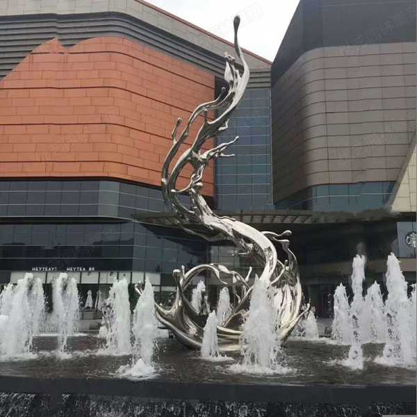 創(chuàng)意浪花水花不銹鋼雕塑廠(chǎng)家直銷(xiāo)