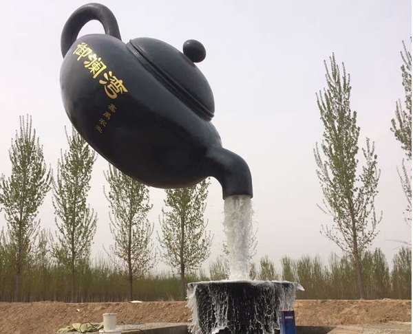 天壺雕塑，城市雕塑設(shè)計(jì)