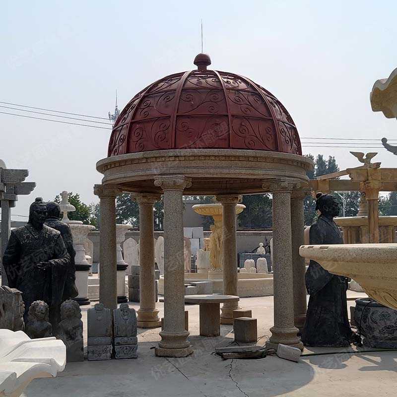 景觀涼亭雕塑，景觀雕塑定制