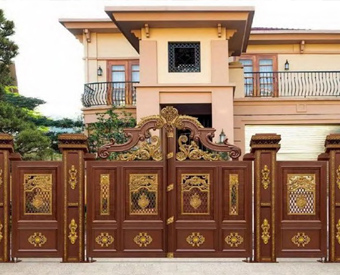 廠家直銷定制鋁藝大門(mén)